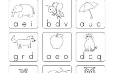 3 Worksheet Free Preschool Kindergarten Worksheets Vowels