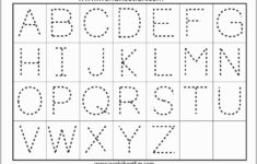 42 Preschool Alphabet Worksheets Pdf In 2020 | Tracing