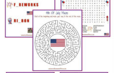4Th Of July Activity Printable Worksheets - More Than A Mom