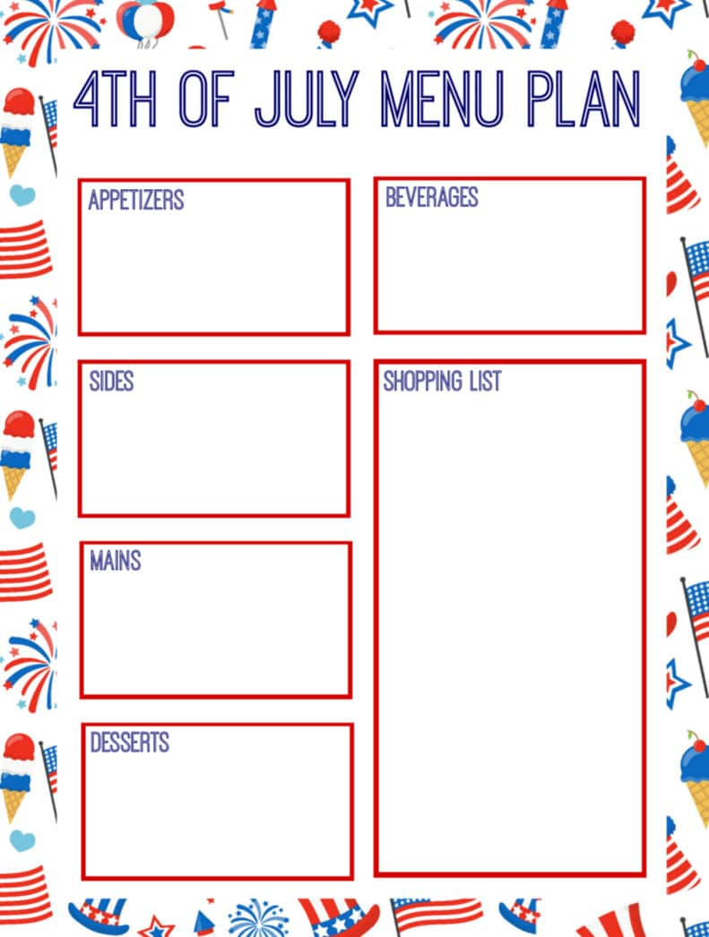 4Th Of July Worksheets To Free Download. 4Th Of July