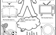 Preschool Worksheets All About Me