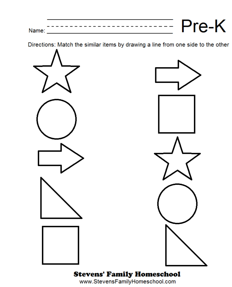 6 Best Images Of Pre-K Worksheets Packets Printable - Free | Preschool ...