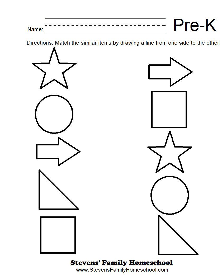 6 Best Images Of Pre-K Worksheets Packets Printable - Free