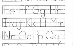 Alphabet Tracing Worksheet Free Printable | Printable