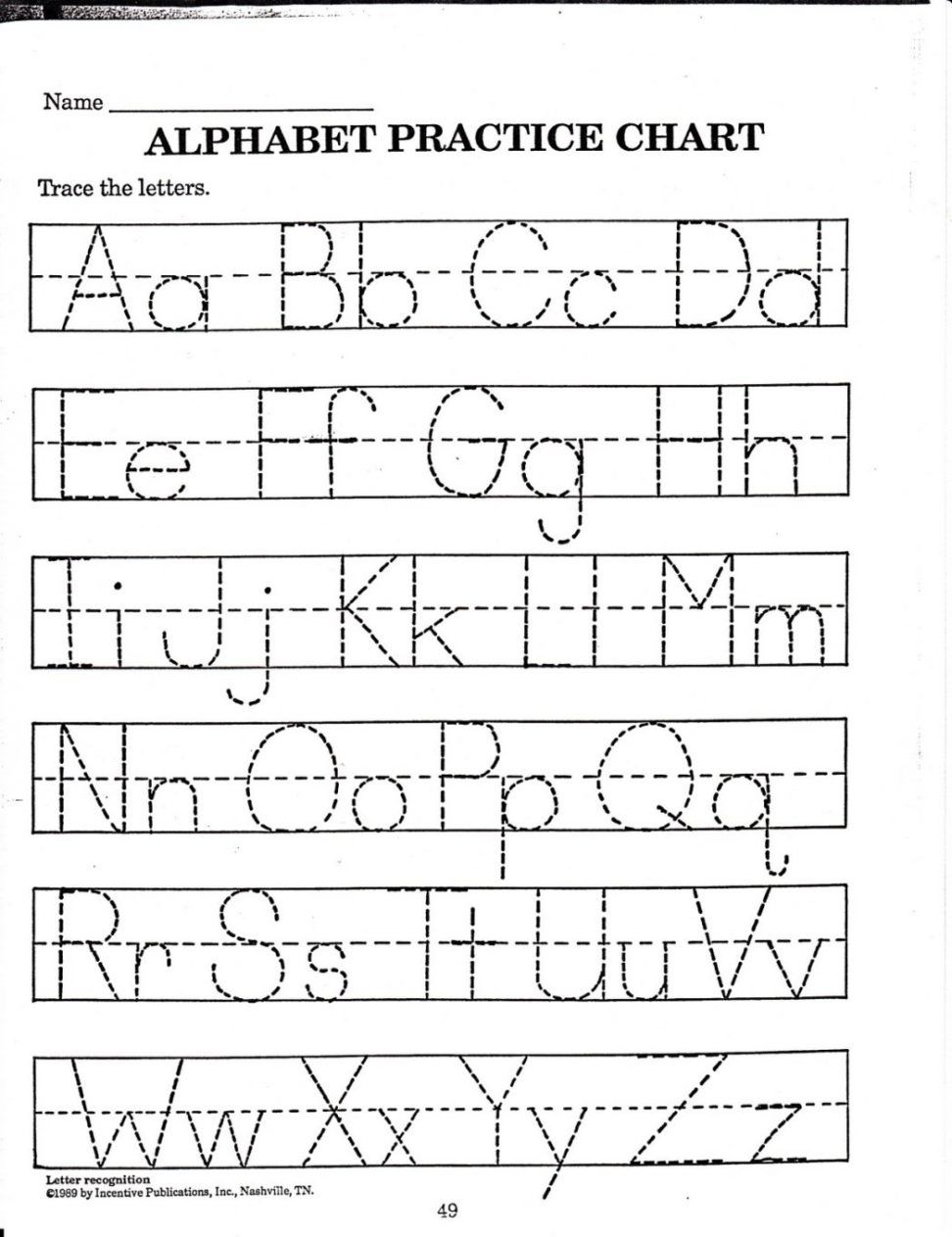 Preschool Alphabet Worksheets A Z Preschool Worksheets