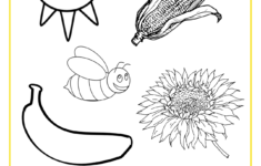 Best Photos Of Yellow Coloring Page Printable - Color Yellow
