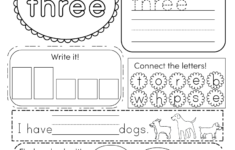 Kindergarten Worksheets Sight Words