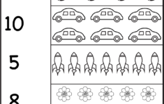 Counting – Six Worksheets / Free Printable Worksheets