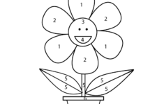 Easy-Color-By-Number-Worksheet-Printable | Number Worksheets