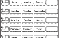 Free Days Of The Week Worksheets | 2Nd Grade Math Worksheets