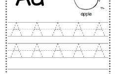 Free Letter A Tracing Worksheets
