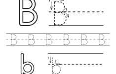 Free Letter B Alphabet Learning Worksheet For Preschool
