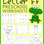 Free Letter F Preschool Worksheets (Instant Download)