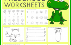 Preschool Worksheets Download