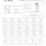 Free Letter N Worksheets Pictures   Alphabet Free Preschool
