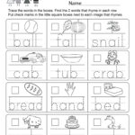Free Math Work For Kindergarten Students Printable