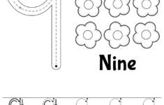 Free Number 9 Worksheets | Activity Shelter