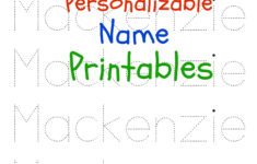 Free-Personalizable-Name-Printables 1,700×2,200 Pixels