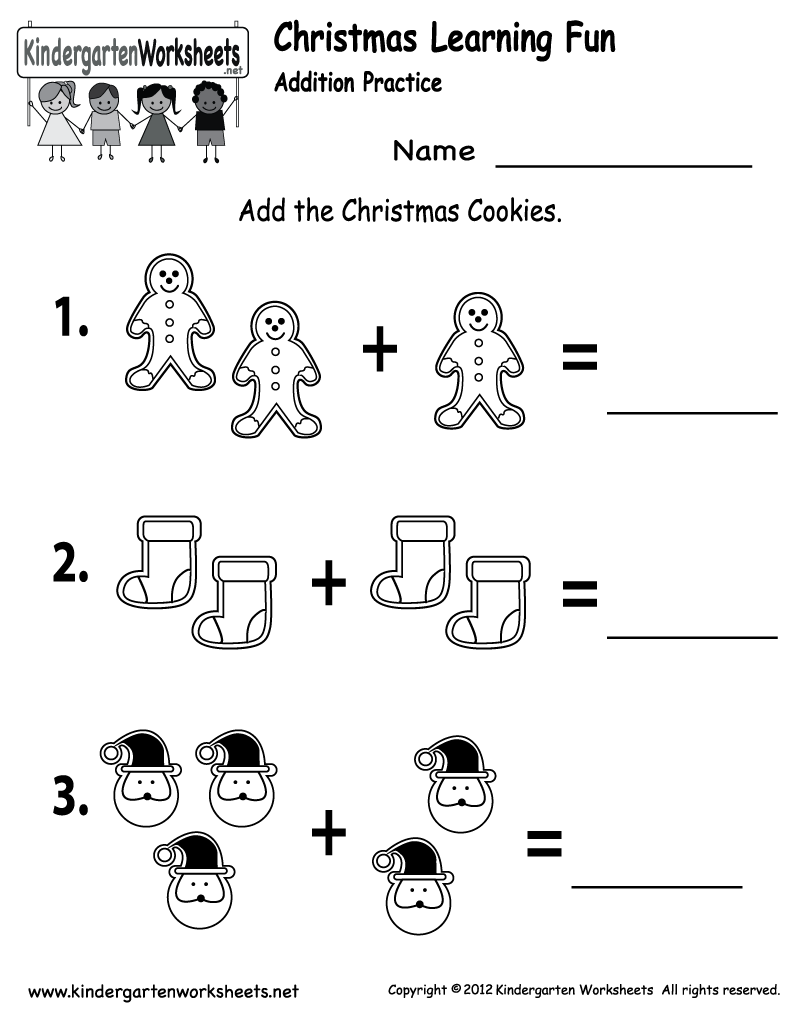 Free Printable Holiday Worksheets | Free Christmas Cookies