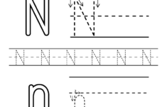 Free Printable Letter N Alphabet Learning Worksheet For