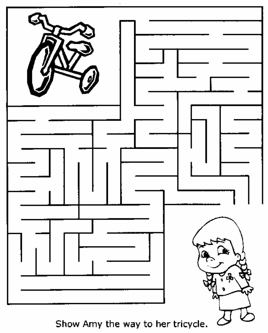 Free Printable Mazes For Kids | All Kids Network