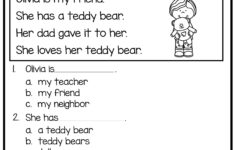 Free Reading Comprehension | Third Grade Reading Worksheets