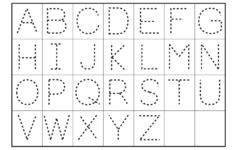 Free Traceable Worksheets Alphabet | Tracing Worksheets