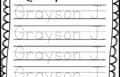 Freebie Friday* Name Handwriting Practice - Mrs. Jones