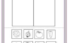 Fruit Or Vegetable Worksheet – Preschoolplanet