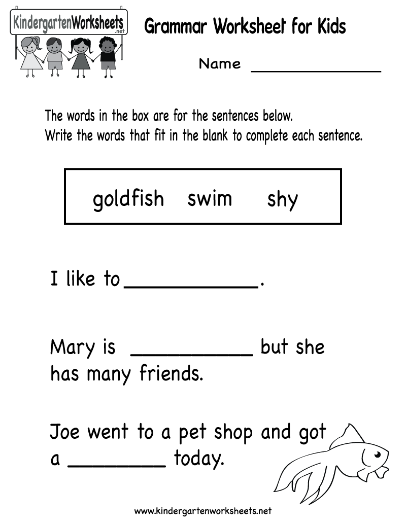 preschool grammar worksheets preschool worksheets