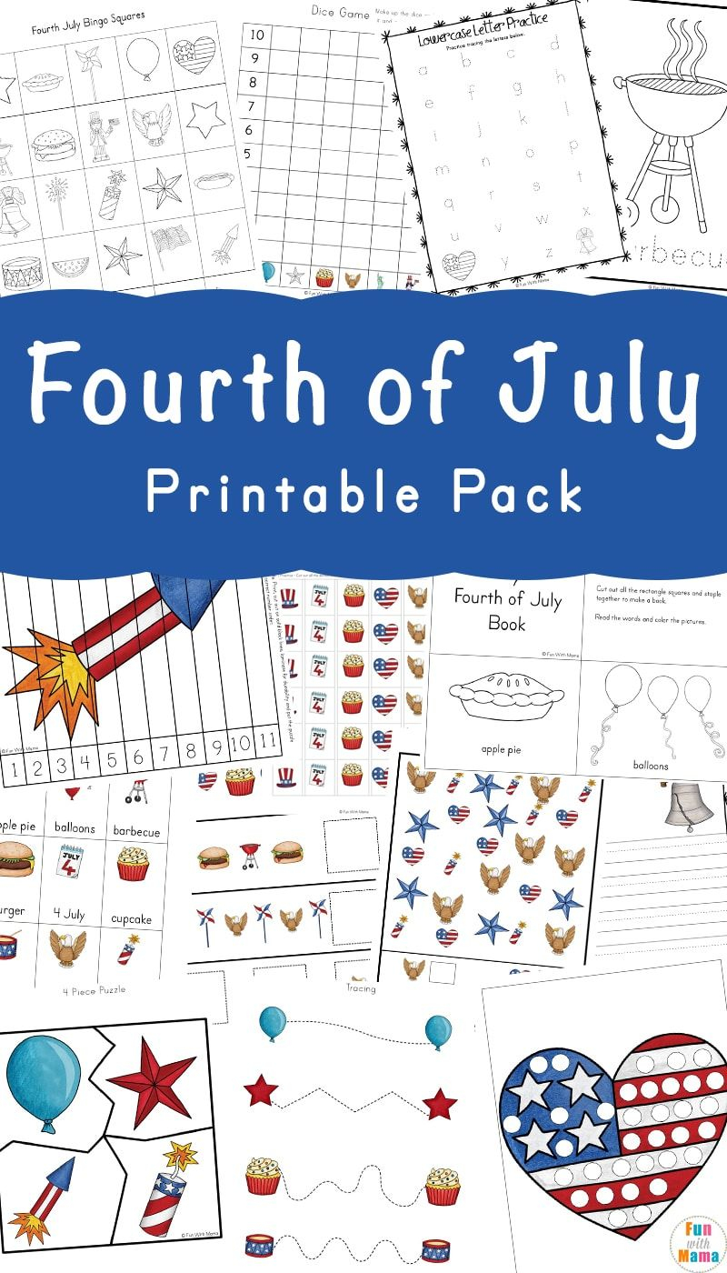 Have A Blast With These Fourth Of July Learning Printables
