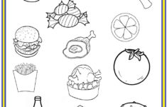 Healthy Food Worksheet | Healthy And Unhealthy Food