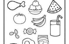 Healthy Foods Worksheet [Free Download] In 2020 | Healthy