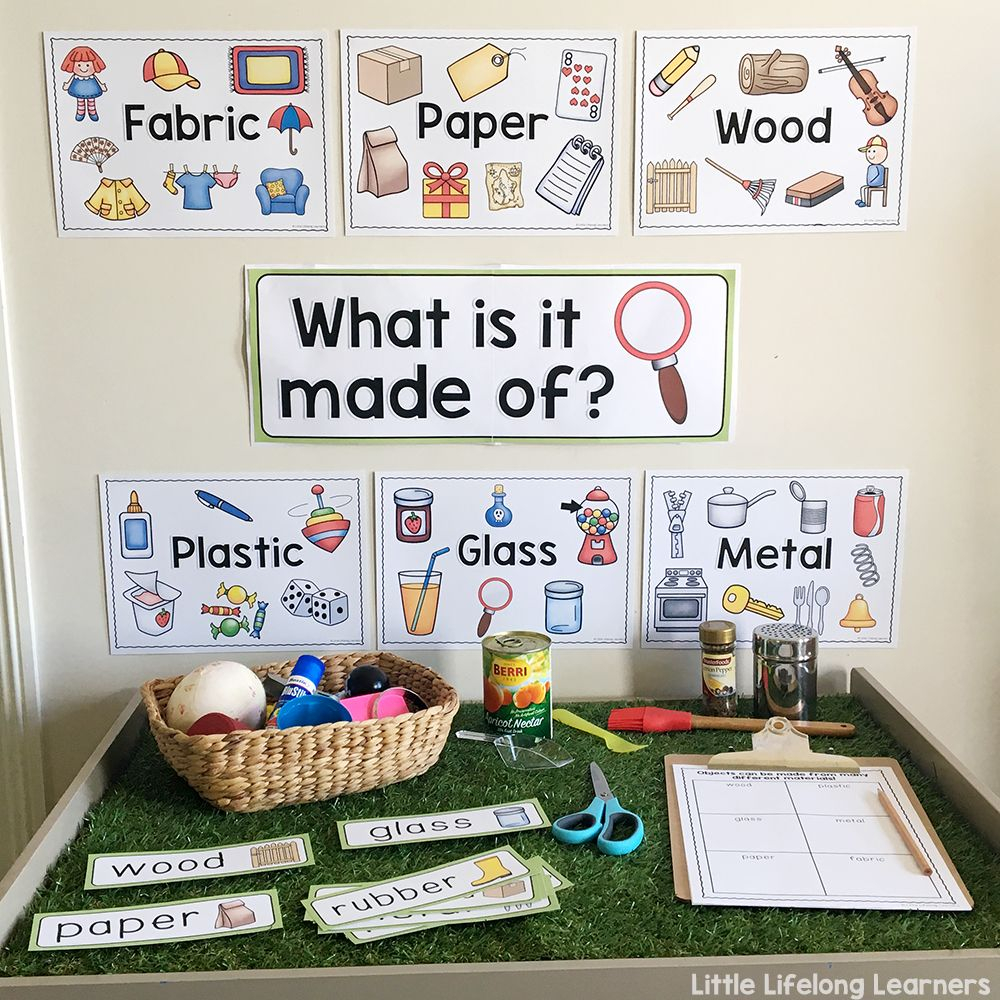 Investigation Table For Exploring Materials And Their