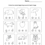 Kindergarten Phonics   Best Coloring Pages For Kids