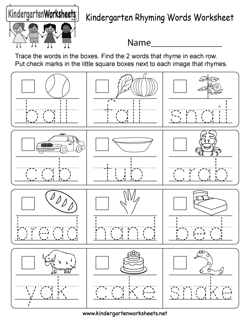 free printable rhyming words worksheets printable templates