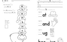 Letter H Worksheet - Learning My Letters Bookletpam Hyer