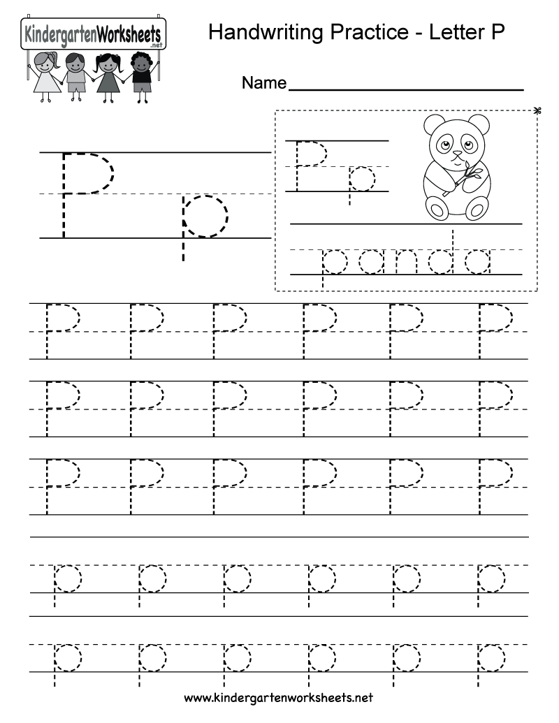 Letter P Worksheets To Download. Letter P Worksheets