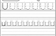 Letter U Worksheet | Kindergarten Letters, Letter Worksheets