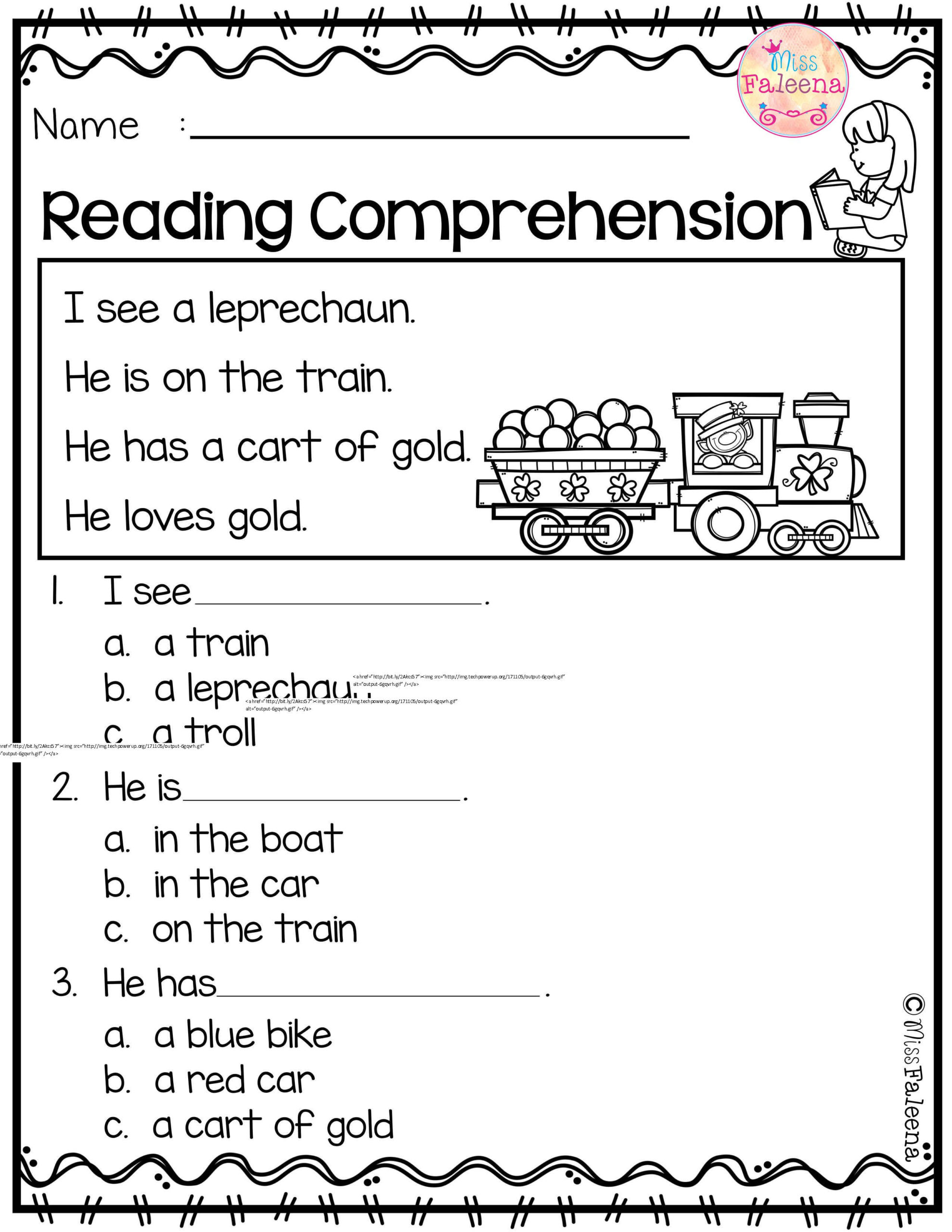 March Reading Comprehension | Reading Worksheets