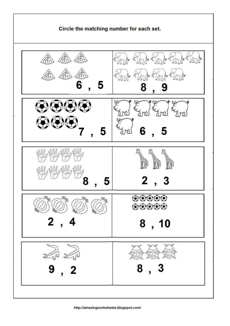 Math Worksheet ~ Online Worksheets For Kindergarten