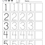 Math Worksheet : Printable Pre K Number Worksheets This Is