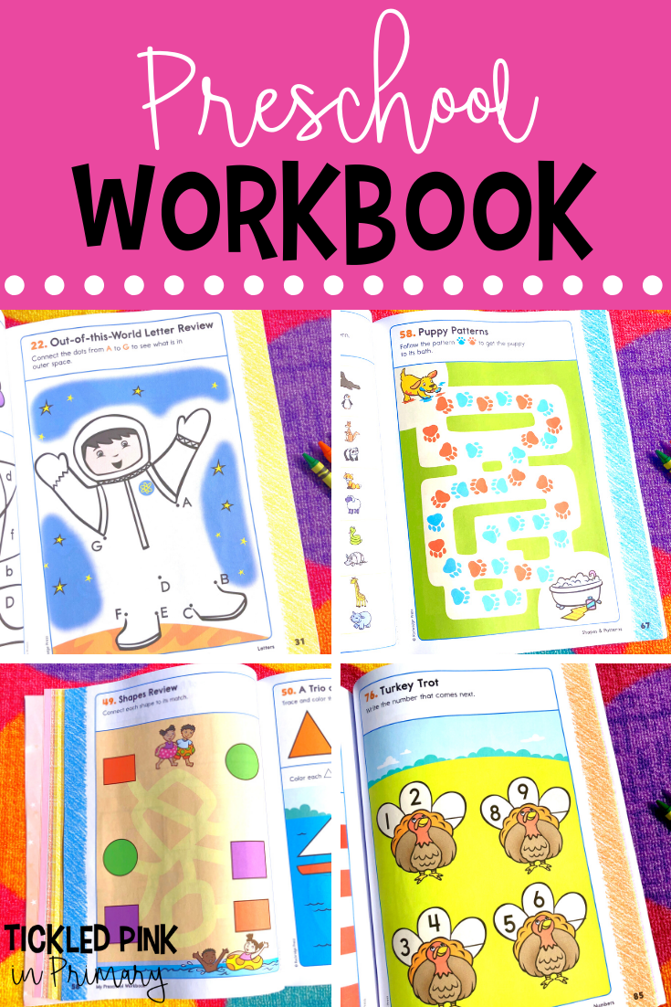 free kindergarten prep workbook free kindergarten free kindergarten ...