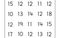 Number 12 Worksheet Circle | Numbers Preschool, Preschool