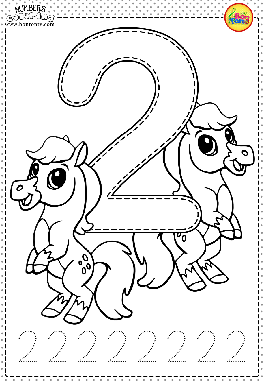 Number 2 - Preschool Printables - Free Worksheets And