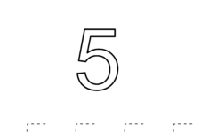 Number 5 Worksheets For Preschool | Number 5 Worksheets