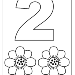 Numbers Colouring Sheets 02 | Numbers Preschool, Preschool