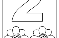 Numbers Colouring Sheets 02 | Numbers Preschool, Preschool