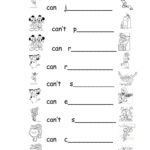 Preschool Can, Can't And Action Verbs   English Esl