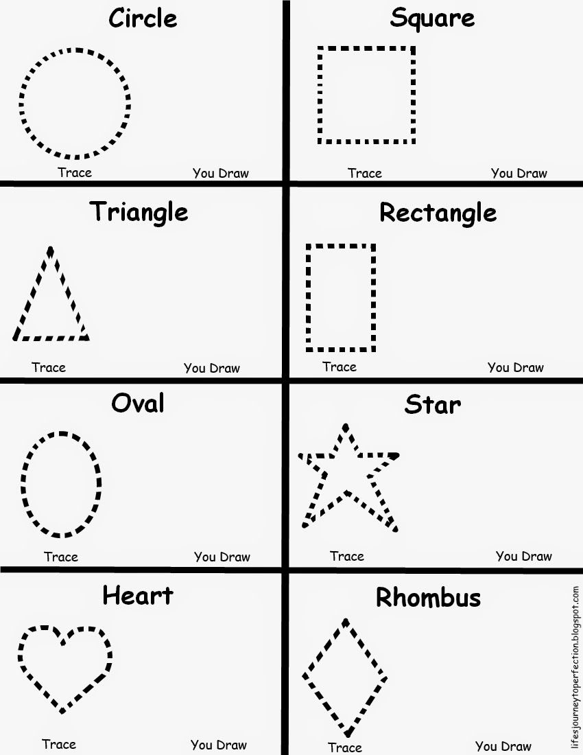 Preschool Shapes Worksheet | Shape Worksheets For Preschool